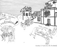 Lidová hvězdárna Štefánikova - květen 1945